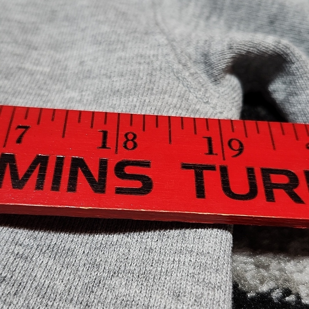 VINTAGE NFL KANSAS CITY CHIEFS GRAPHIC GRAY CREW-NECK SWEATSHIRT LARGE - Picture 9 of 14